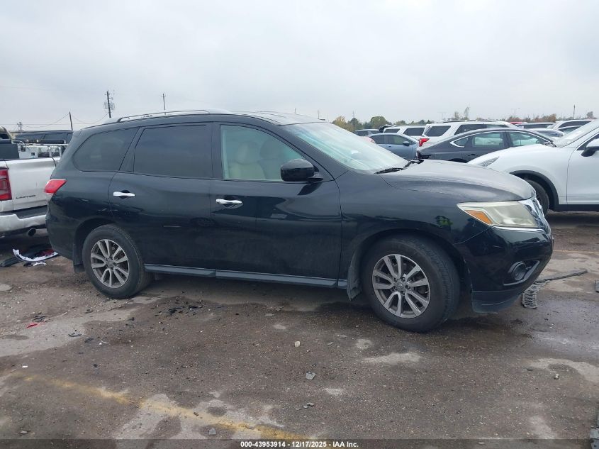 2015 Nissan Pathfinder S VIN: 5N1AR2MN2FC715411 Lot: 43953914