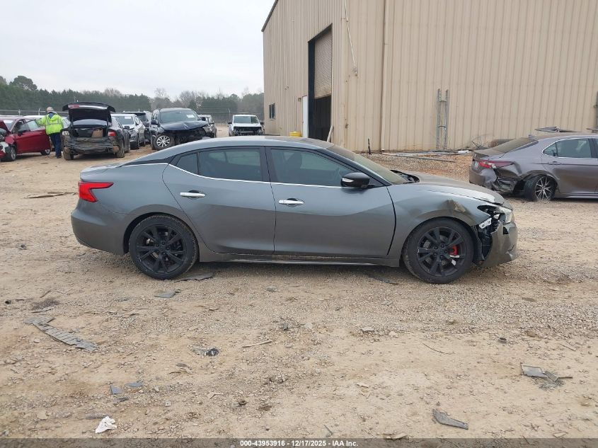 2018 Nissan Maxima 3.5 Sv VIN: 1N4AA6AP8JC392120 Lot: 43953916