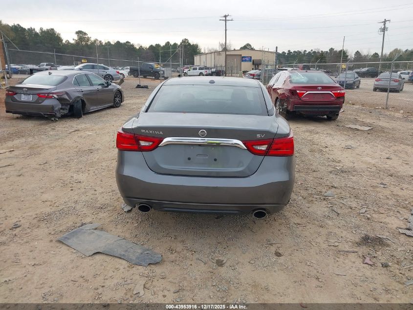 2018 Nissan Maxima 3.5 Sv VIN: 1N4AA6AP8JC392120 Lot: 43953916