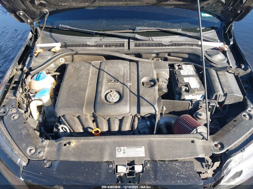 2011 Volkswagen Jetta 2.5L Se VIN: 3VWDZ7AJ8BM304617 Lot: 43953926