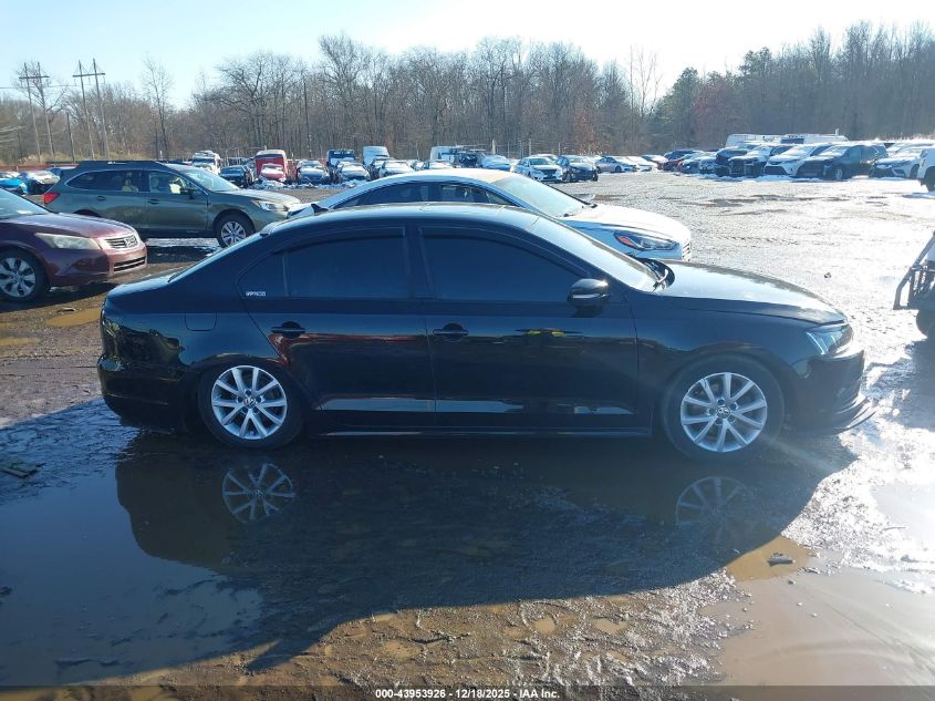 2011 Volkswagen Jetta 2.5L Se VIN: 3VWDZ7AJ8BM304617 Lot: 43953926