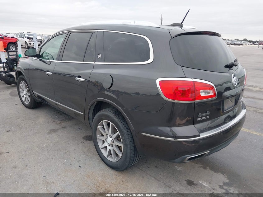 Vin: 5gakrbkd5gj301377, lot: 44449570, buick enclave leather 20163