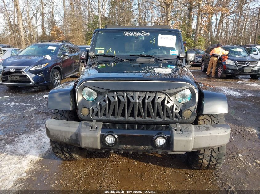 2017 Jeep Wrangler Unlimited Sahara 4X4 VIN: 1C4BJWEG9HL507214 Lot: 43953928