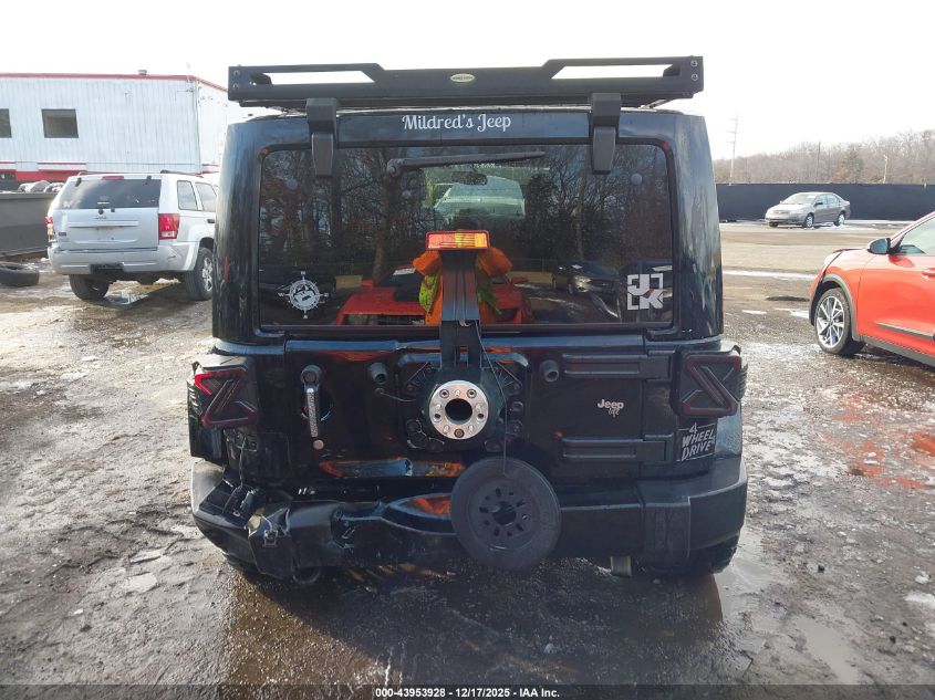 2017 Jeep Wrangler Unlimited Sahara 4X4 VIN: 1C4BJWEG9HL507214 Lot: 43953928