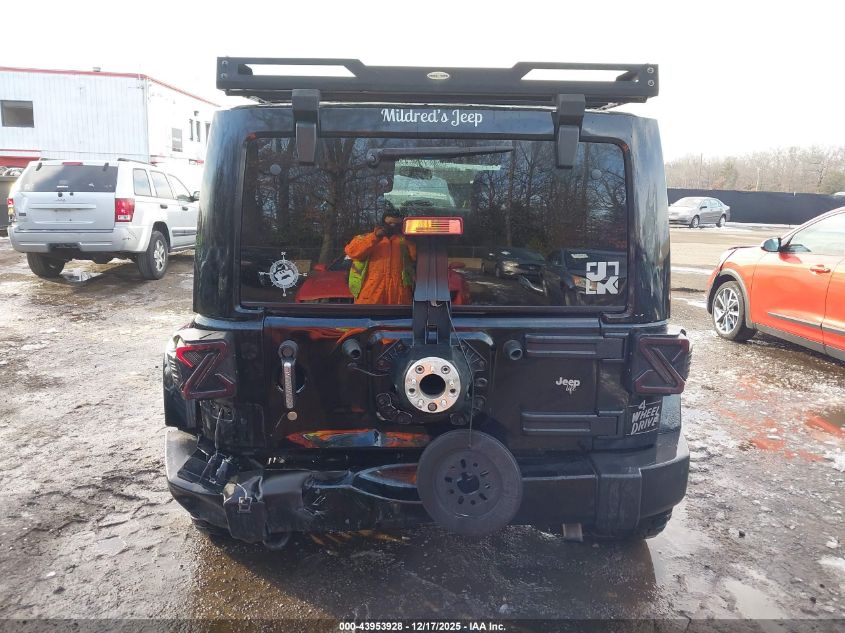 2017 Jeep Wrangler Unlimited Sahara 4X4 VIN: 1C4BJWEG9HL507214 Lot: 43953928