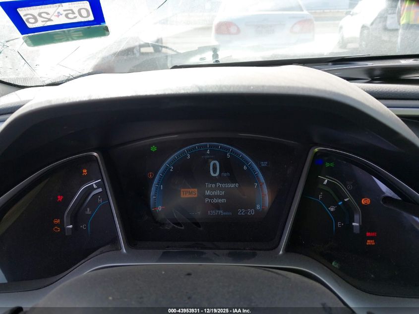 2017 Honda Civic Ex VIN: 19XFC2F79HE217177 Lot: 43953931