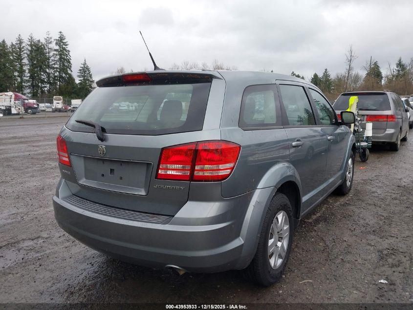 2010 Dodge Journey Se VIN: 3D4PG4FB0AT135447 Lot: 43953933