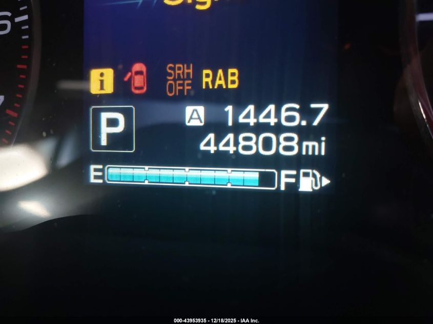 2019 Subaru Crosstrek 2.0I Limited VIN: JF2GTANC4KH364250 Lot: 43953935