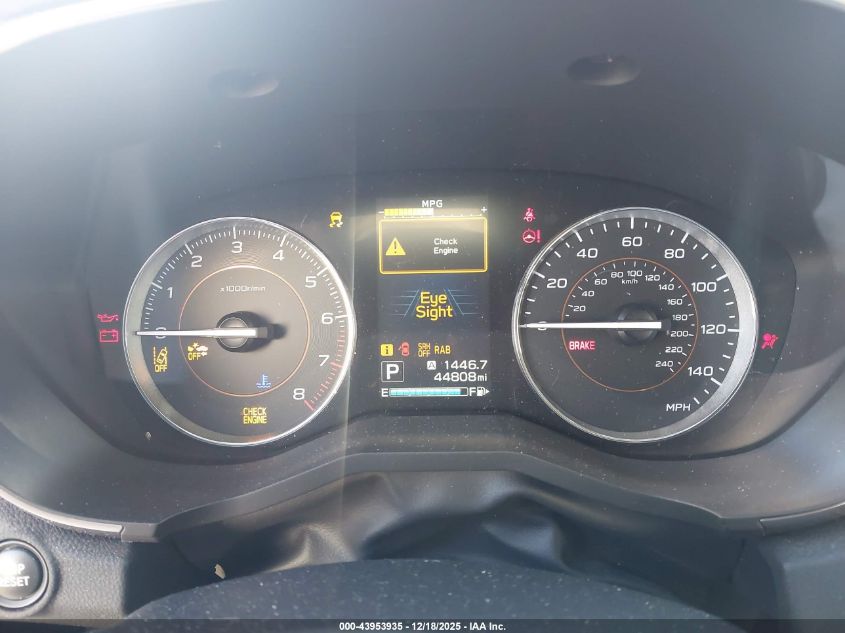 2019 Subaru Crosstrek 2.0I Limited VIN: JF2GTANC4KH364250 Lot: 43953935