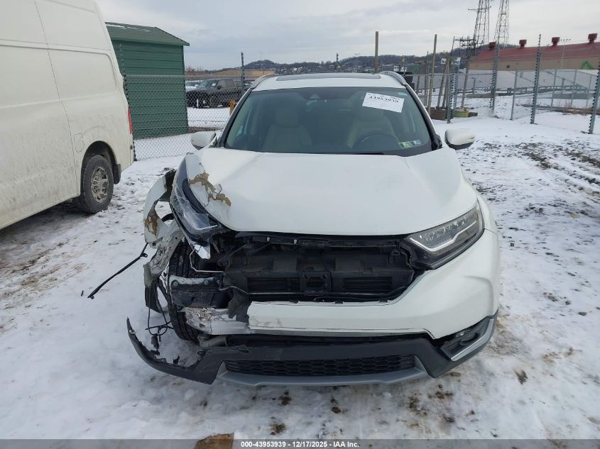 2017 Honda Cr-V Touring VIN: 2HKRW2H96HH665360 Lot: 43953939