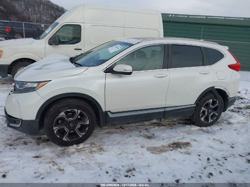 2017 Honda Cr-V Touring VIN: 2HKRW2H96HH665360 Lot: 43953939