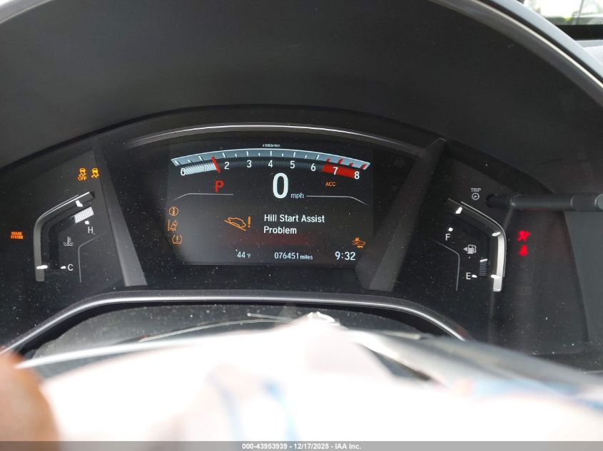 2017 Honda Cr-V Touring VIN: 2HKRW2H96HH665360 Lot: 43953939