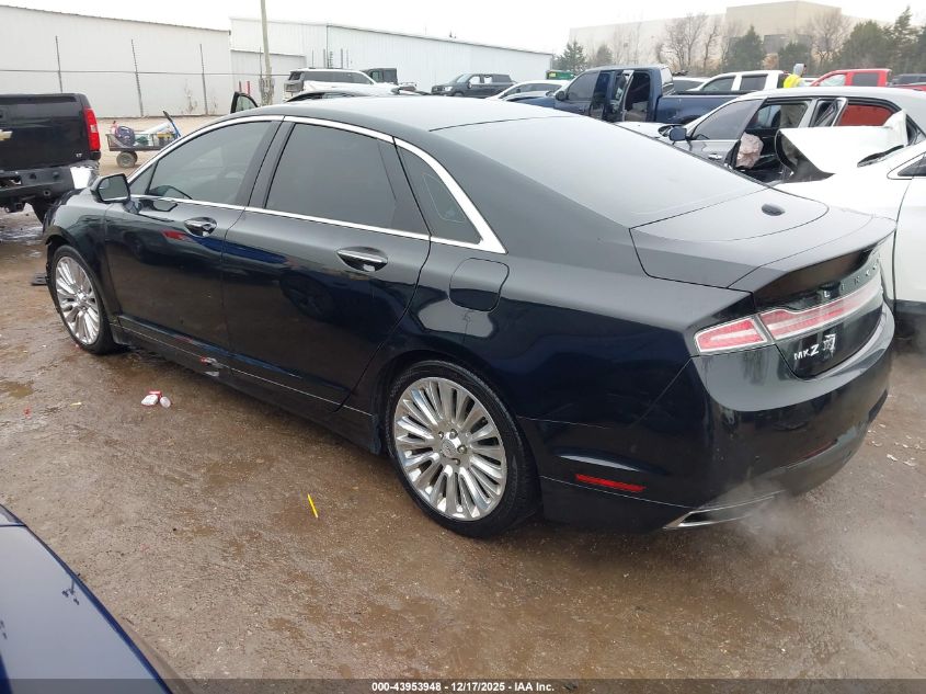 2016 Lincoln Mkz VIN: 3LN6L2G98GR615452 Lot: 43953948