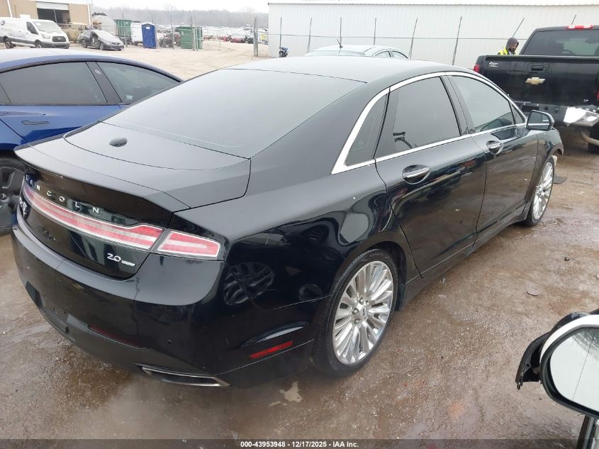 2016 Lincoln Mkz VIN: 3LN6L2G98GR615452 Lot: 43953948