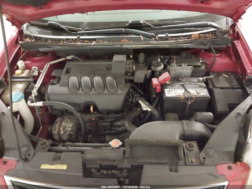 2012 Nissan Sentra 2.0 S VIN: 3N1AB6AP5CL738660 Lot: 43953967