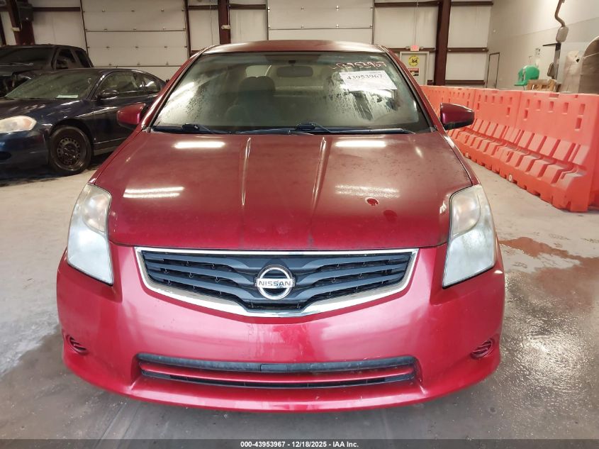 2012 Nissan Sentra 2.0 S VIN: 3N1AB6AP5CL738660 Lot: 43953967