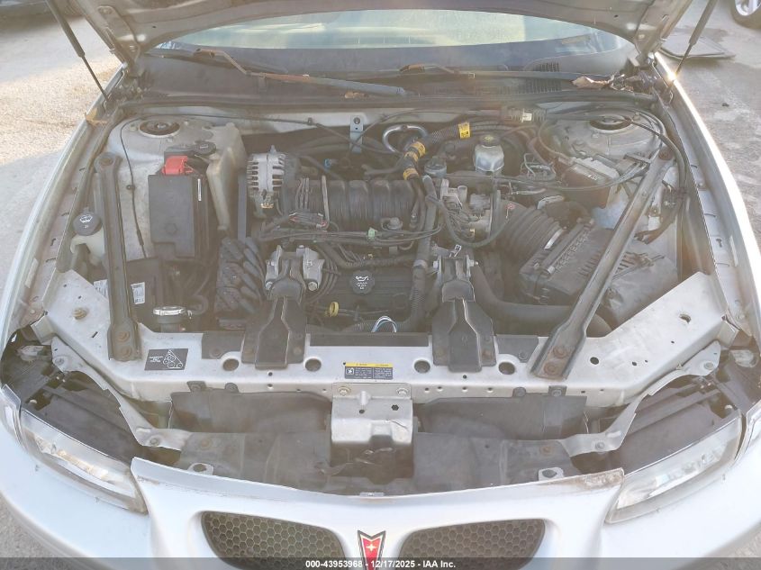 2002 Pontiac Grand Prix Gt VIN: 1G2WP52K72F286256 Lot: 43953968