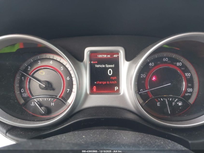 2017 Dodge Journey Se VIN: 3C4PDCAB7HT545275 Lot: 43953969