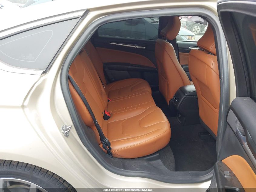 2019 Ford Fusion Hybrid Titanium VIN: 3FA6P0RU4KR235568 Lot: 43953972