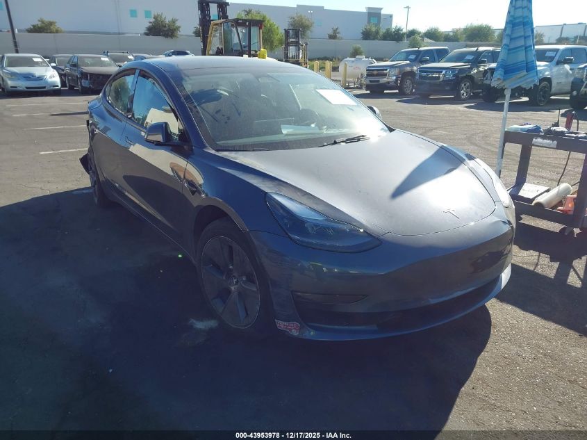 2023 Tesla Model 3 Rear-Wheel Drive VIN: 5YJ3E1EA3PF698850 Lot: 43953978