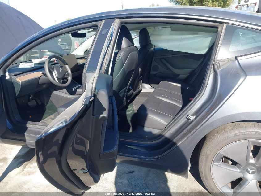 2023 Tesla Model 3 Rear-Wheel Drive VIN: 5YJ3E1EA3PF698850 Lot: 43953978