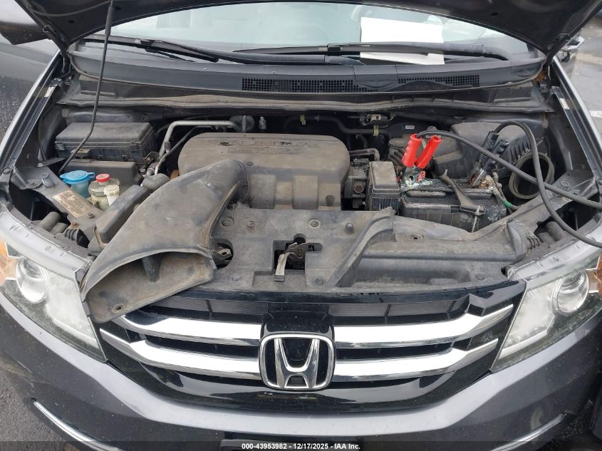 2016 Honda Odyssey Ex-L VIN: 5FNRL5H65GB123227 Lot: 43953982