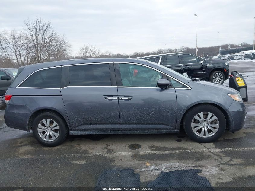 2016 Honda Odyssey Ex-L VIN: 5FNRL5H65GB123227 Lot: 43953982