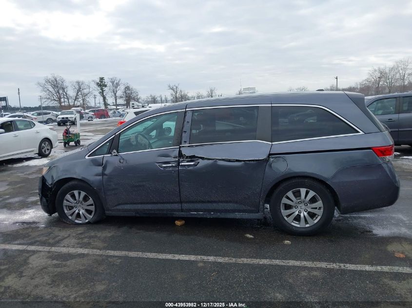 2016 Honda Odyssey Ex-L VIN: 5FNRL5H65GB123227 Lot: 43953982