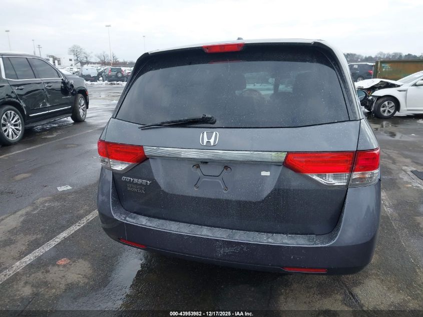 2016 Honda Odyssey Ex-L VIN: 5FNRL5H65GB123227 Lot: 43953982