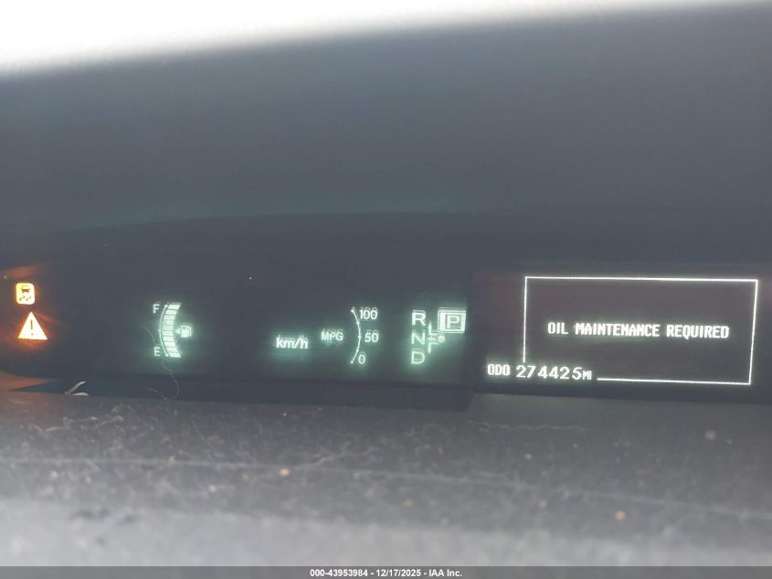 2010 Toyota Prius Ii VIN: JTDKN3DU4A0154950 Lot: 43953984