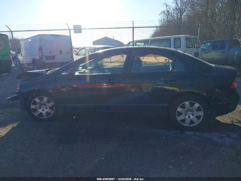 2008 Honda Civic Lx VIN: 2HGFA15548H344831 Lot: 43953997