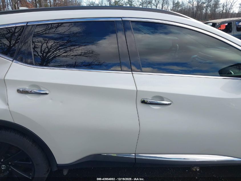 2017 Nissan Murano Platinum VIN: 5N1AZ2MH1HN178726 Lot: 43954002