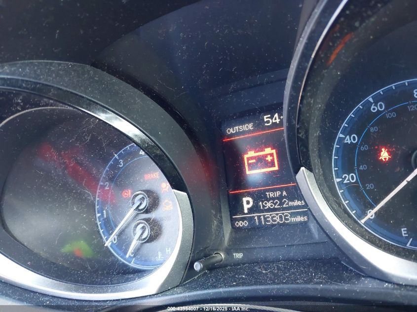 2015 Toyota Corolla S Plus VIN: 2T1BURHE0FC470013 Lot: 43954007