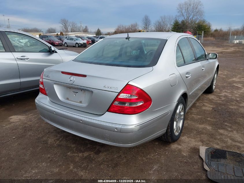 2005 Mercedes-Benz E 320 4Matic VIN: WDBUF82J05X180078 Lot: 43954009