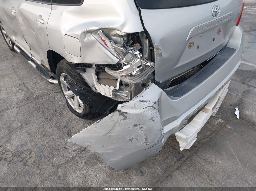 2010 Toyota Highlander VIN: JTEZA3EH5A2009282 Lot: 43954012