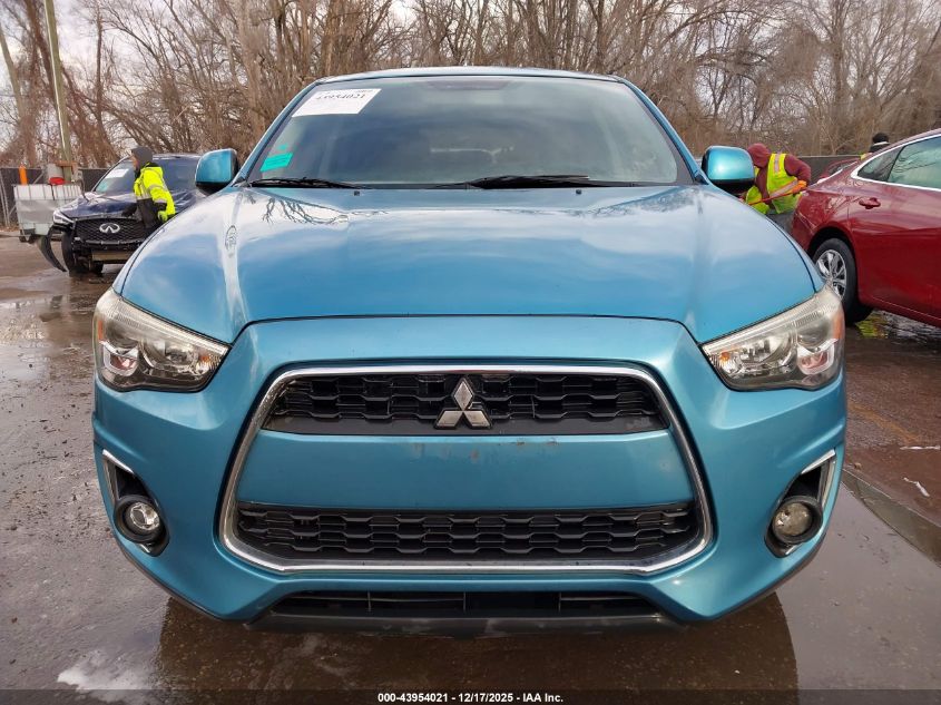 2013 Mitsubishi Outlander Sport Se VIN: 4A4AP4AU1DE010420 Lot: 43954021