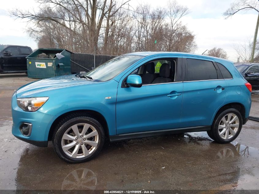 2013 Mitsubishi Outlander Sport Se VIN: 4A4AP4AU1DE010420 Lot: 43954021