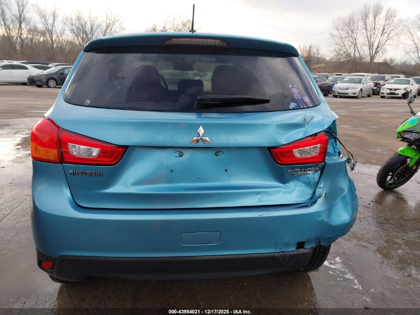 2013 Mitsubishi Outlander Sport Se VIN: 4A4AP4AU1DE010420 Lot: 43954021