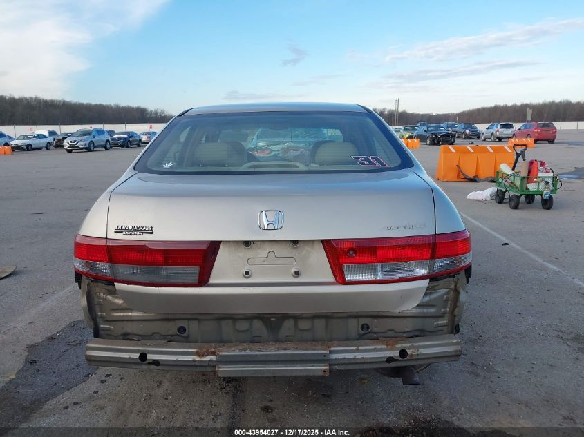 2003 Honda Accord 2.4 Ex VIN: 1HGCM566X3A039088 Lot: 43954027