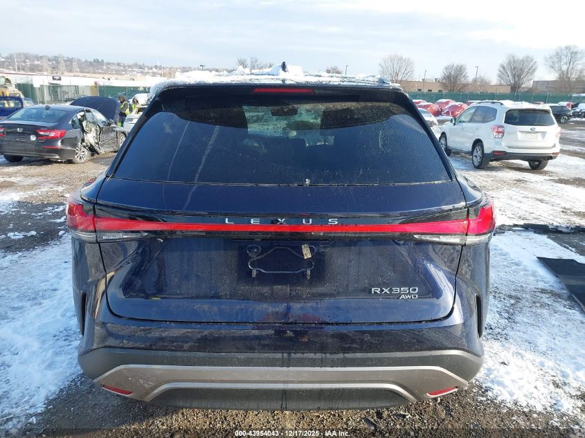 2026 Lexus Rx 350 Luxury VIN: 2T2BAMCA0TC124681 Lot: 43954043