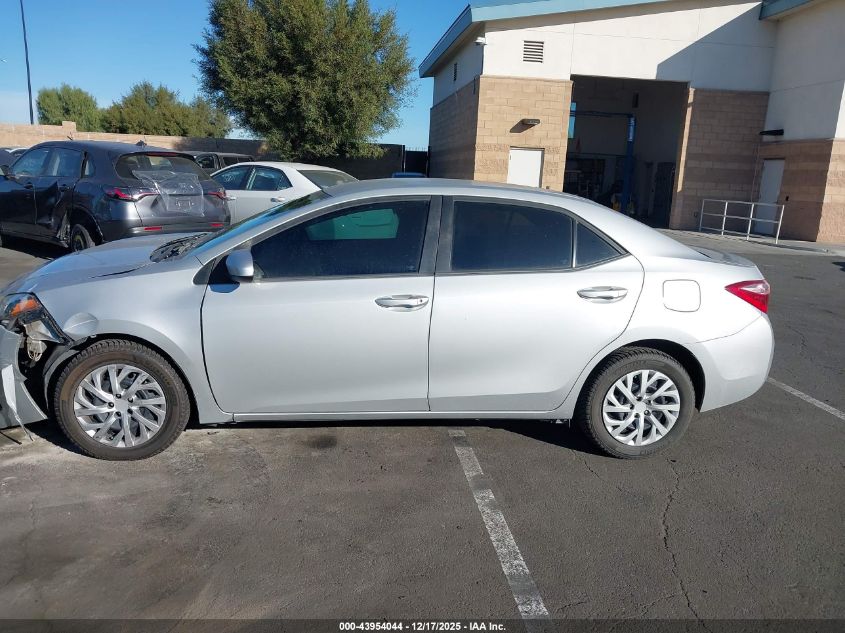 2018 Toyota Corolla Le VIN: 5YFBURHE4JP842803 Lot: 43954044