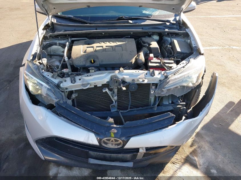 2018 Toyota Corolla Le VIN: 5YFBURHE4JP842803 Lot: 43954044