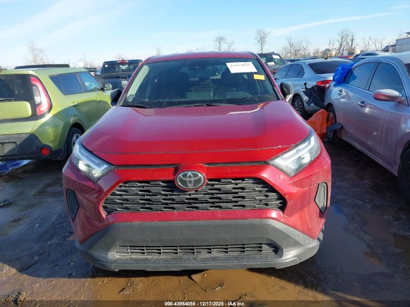 2023 Toyota Rav4 Le VIN: 2T3F1RFV1PW394905 Lot: 43954055