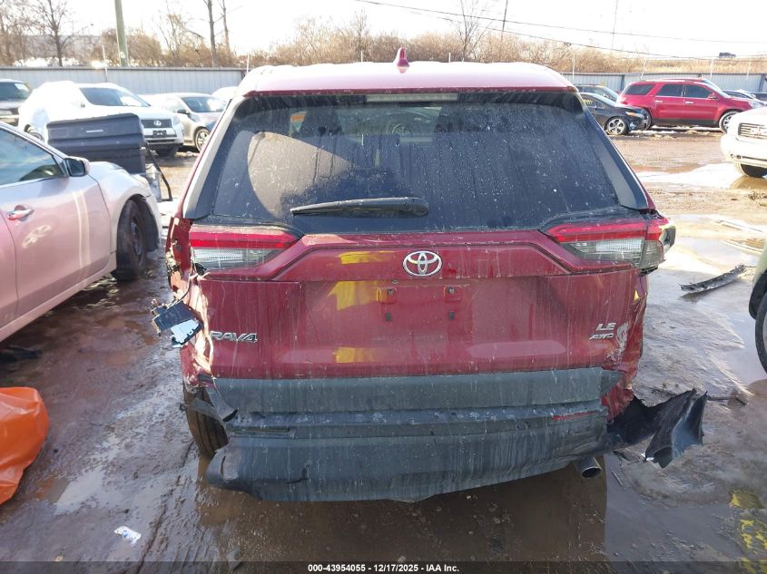 2023 Toyota Rav4 Le VIN: 2T3F1RFV1PW394905 Lot: 43954055
