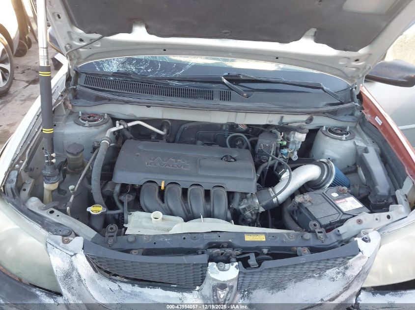 2004 Pontiac Vibe VIN: 5Y2SL64814Z458327 Lot: 43954057