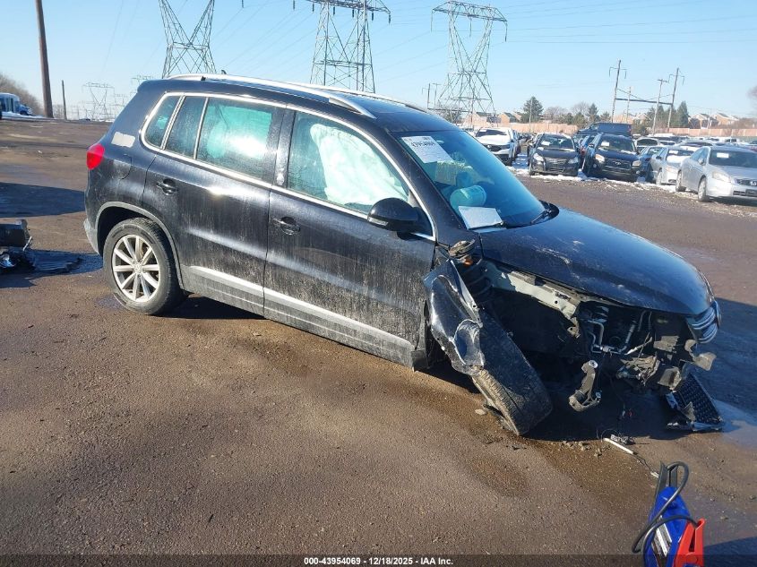 2017 Volkswagen Tiguan 2.0T Wolfsburg Edition VIN: WVGSV7AX9HW500564 Lot: 43954069