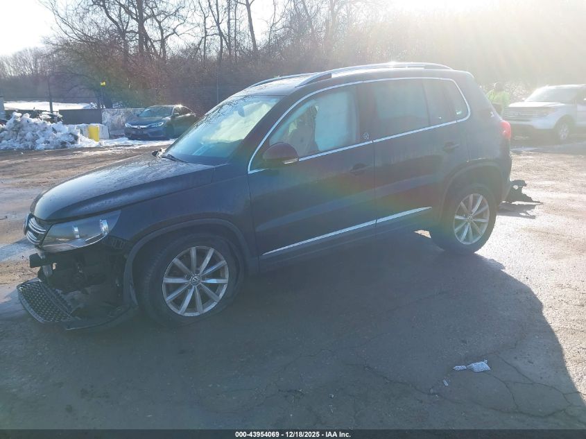 2017 Volkswagen Tiguan 2.0T Wolfsburg Edition VIN: WVGSV7AX9HW500564 Lot: 43954069