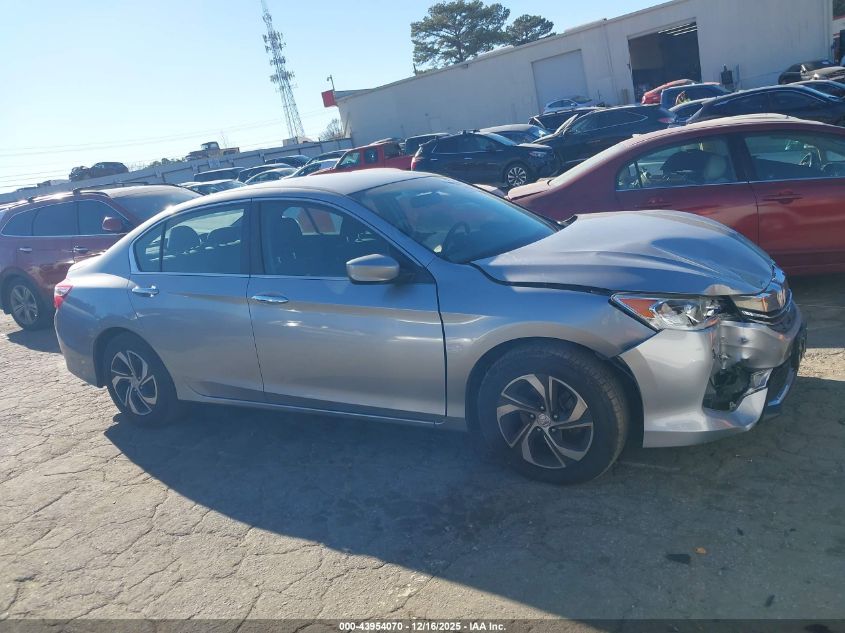 2017 Honda Accord Lx VIN: 1HGCR2F35HA228907 Lot: 43954070