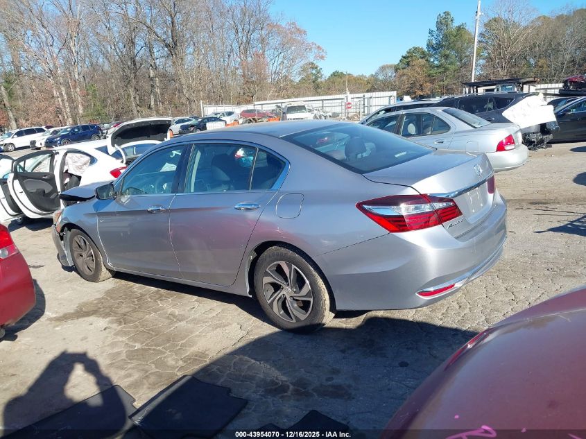 2017 Honda Accord Lx VIN: 1HGCR2F35HA228907 Lot: 43954070