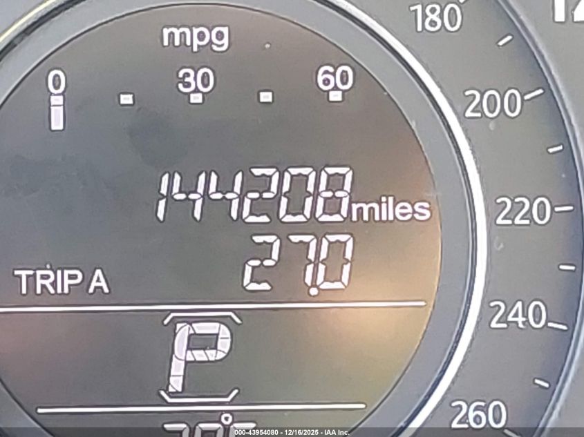 2013 Honda Accord Ex VIN: 1HGCR2F70DA042415 Lot: 43954080